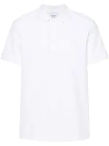 BURBERRY - Logo Cotton Polo Shirt #1812607