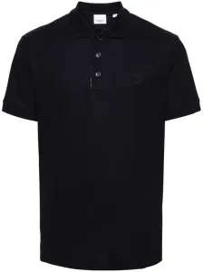 BURBERRY - Logo Cotton Polo Shirt #1829499