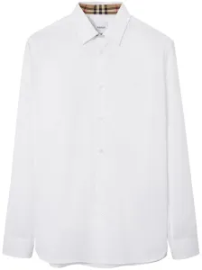 BURBERRY - Logo Cotton Shirt #1726908