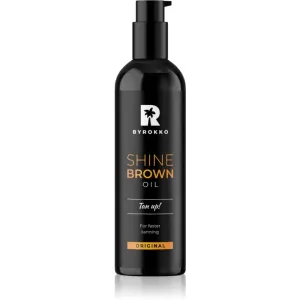 BYROKKO Shine Brown Tan Up! face & body tan accelerator 150 ml