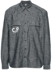 C.P. COMPANY - Logo Denim Shirt #1832038
