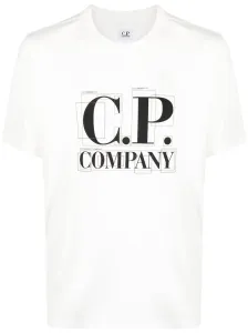 White T-shirts C.P. COMPANY