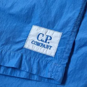 C.p Company Boys Logo Shorts Blue 4Y