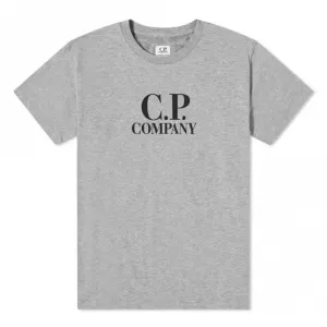 C.P Company Boys Goggle T-shirt Grey 14Y