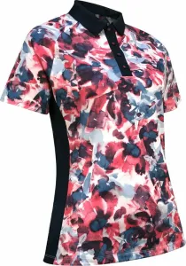 Callaway Womens Short Sleeve Floral Polo Fruit Dove S