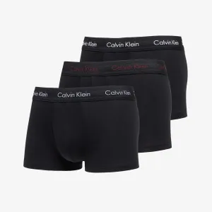 Calvin Klein Cotton Stretch Low Rise Trunk 3-Pack Black #1706132
