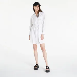 Calvin Klein Jeans Belted Easy Shirt Dress Bright White #723585