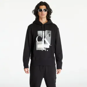 Calvin Klein Jeans Connected Layer Land Hoodie Black #1716951