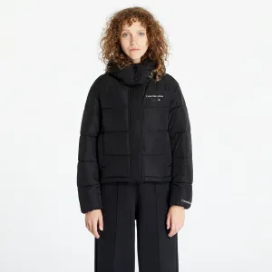 Calvin Klein Jeans Monologo Non Down Sherpa Jacket Black #1543601