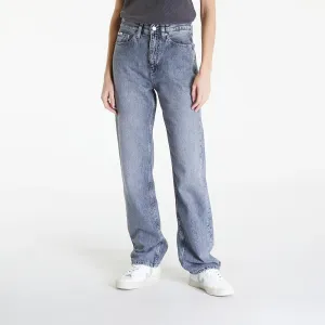 Calvin Klein Jeans High Rise Straight Jeans Denim Grey #1846922