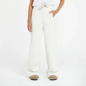 Calvin Klein Jeans Tape Wide Leg Jogger Pants White #1715576