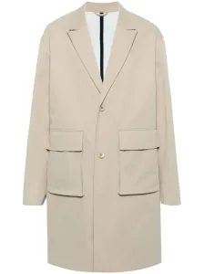 CALVIN KLEIN - Trench Coat With Logo