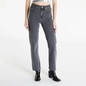 Calvin Klein Jeans High Rise Straight Pants Black #1152809