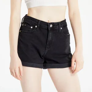 Calvin Klein Jeans Mid Rise Shorts Denim Black #1213904
