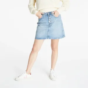 Calvin Klein Jeans Hr Mini Skirt Denim Light #1012950