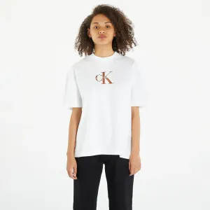 Calvin Klein Jeans Cotton Monogram T-Shirt Bright White #1715445