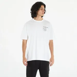 Calvin Klein Jeans Future Fade Slogan Short Sleeve Tee White #1716935
