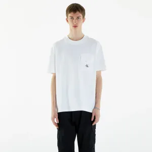Calvin Klein Jeans Texture Pocket Short Sleeve T-Shirt Bright White #1820425