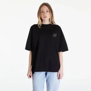 Calvin Klein Jeans Warp Logo Boyfriend Short Sleeve Tee Black #1852694