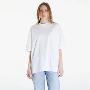 Calvin Klein Jeans Warp Logo Boyfriend T-Shirt White #1852697