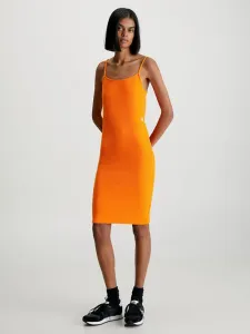 Calvin Klein Jeans Dresses Orange
