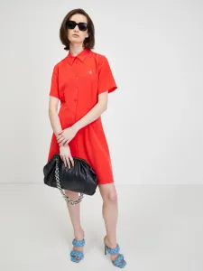 Calvin Klein Jeans Dresses Red #143645