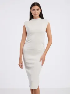 Calvin Klein Jeans Dresses White #1534845