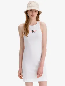 Calvin Klein Jeans Urban Logo Dresses White #143668
