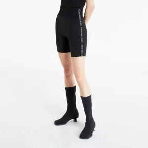 Calvin Klein Jeans Logo Tape Milano Cycling Shorts Black #1144440