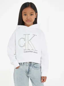 Calvin Klein Jeans Kids Sweatshirt White #1342489