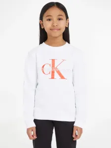 Calvin Klein Jeans Kids Sweatshirt White #1414345
