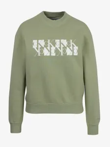 Calvin Klein Jeans Mirrored Monogram Sweatshirt Green #143407