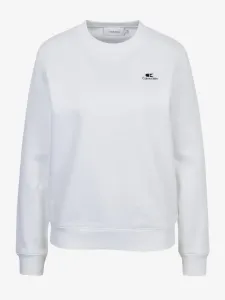 Calvin Klein Jeans Vintage Logo Small Sweatshirt White