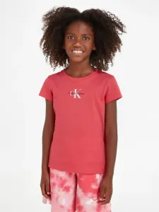Calvin Klein Jeans Kids T-shirt Pink