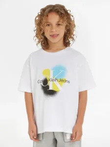 Calvin Klein Jeans Kids T-shirt White