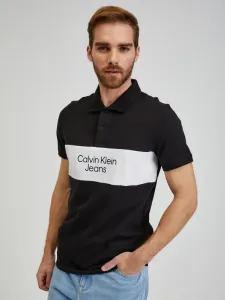Calvin Klein Jeans Polo Shirt Black