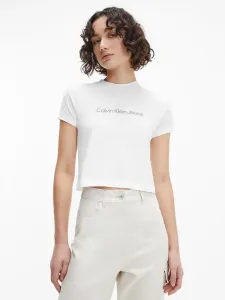 Calvin Klein Jeans Seasonal Monogram Baby T-shirt White