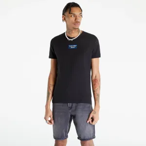 Calvin Klein Jeans Transparent Stripe S/S T-Shirt Black #1155594