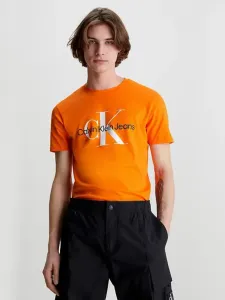Calvin Klein Jeans T-shirt Orange #1155566