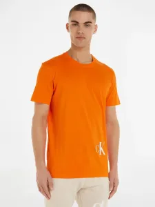 Calvin Klein Jeans T-shirt Orange #1309166