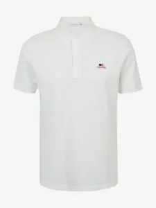 Calvin Klein Jeans Vintage Logo Polo Shirt White #1783040