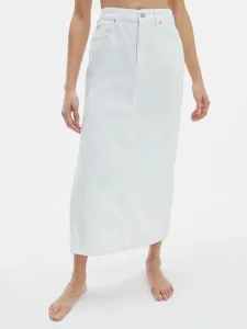 Calvin Klein Jeans Skirt White #143230