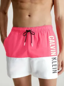Calvin Klein Underwear	 Intense Power-Medium Drawstring-Block Swimsuit Pink #1315810