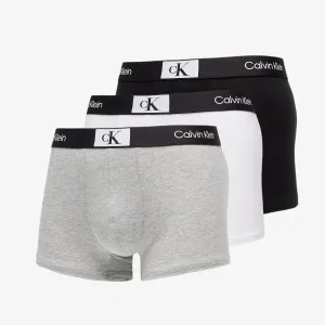 Calvin Klein ´96 Cotton Stretch Trunks 3-Pack Black/ White/ Grey Heather #1156926