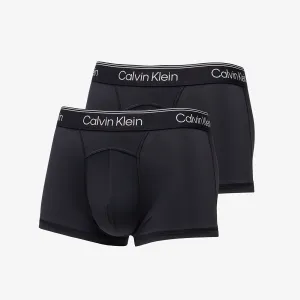 Calvin Klein Athletic Microfiber Low Rise Trunk 2 Pack Black #1307056
