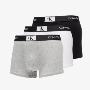 Calvin Klein ´96 Cotton Stretch Trunks 3-Pack Black/ White/ Grey Heather #1202998