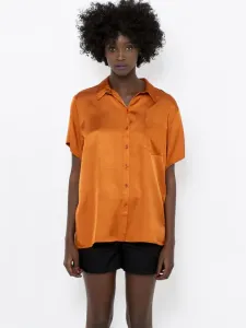 CAMAIEU Shirt Orange #235718