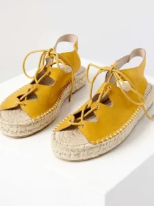 CAMAIEU Sandals Yellow #1165454