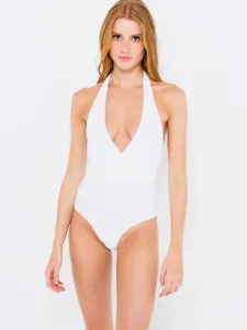 CAMAIEU One-piece Swimsuit White #191140