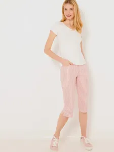 CAMAIEU Trousers Pink #237263